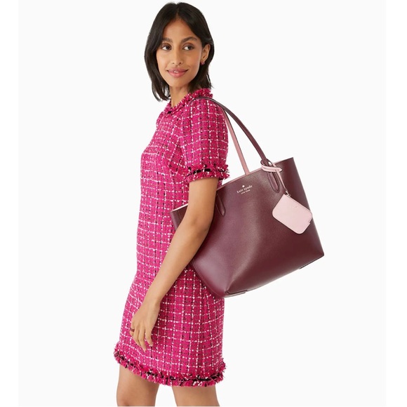 Kate Spade Reversible Leather Tote Bag - Picture 5 of 6